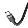 Cavo USB Baseus Cafule 2m USB C nero grigio