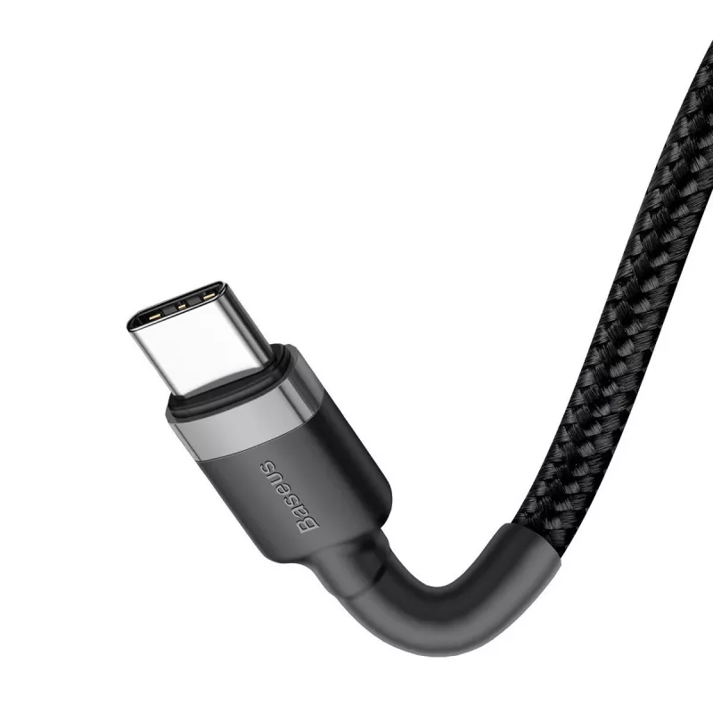 Cavo USB Baseus Cafule 2m USB C nero grigio