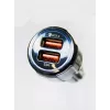 Manta MCC01QC3 caricabatterie da auto, 2x USB, Quick Charge 3.0