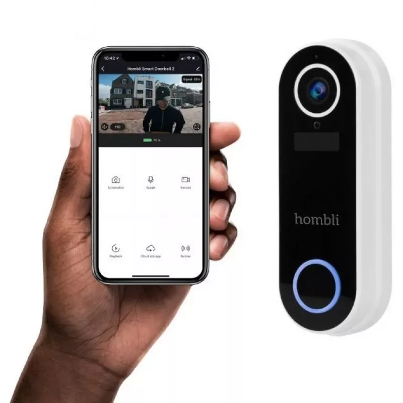 Hombli campanello smart 2 (bianco) + suoneria