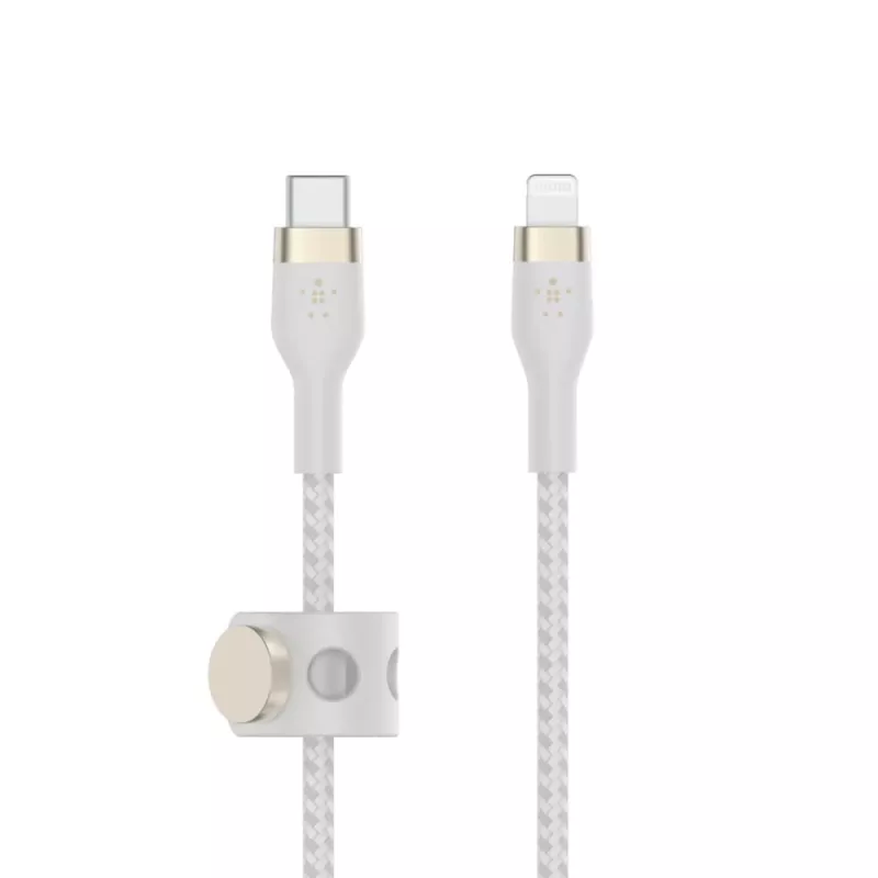 Belkin CAA011BT3MWH Cavo Lightning 3 m bianco
