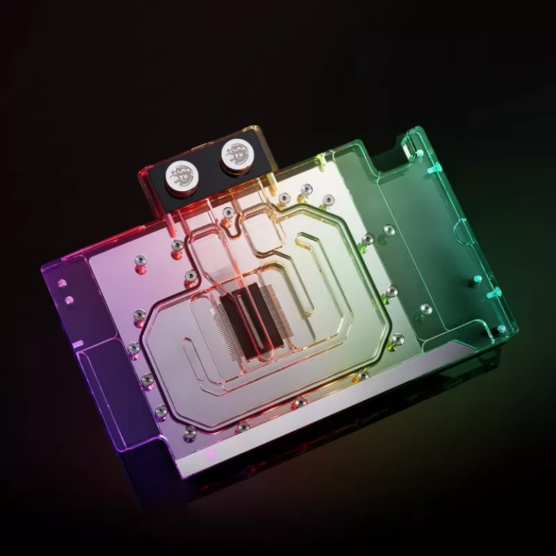 Waterblock per scheda grafica BitsPower Nebula Strix/TUF 4080 ARGB nichel + acrilico (BP-VG4080AST)