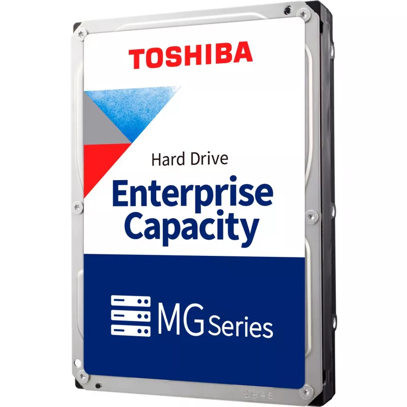 Toshiba MG10F Series MG10AFA22TE - Disco rigido - 22 TB - interno - 3.5 (8.9 cm) - 7200 rpm - Buffer: 512 MB (MG10AFA22TE)