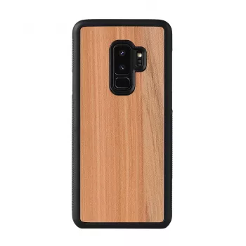 Custodia per smartphone man and wood per Samsung Galaxy S9 Plus — Cappuccino nero