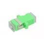 Adattatore in fibra ottica Extralink SC/APC Singlemode Simplex con cappucci antipolvere trasparenti, verde