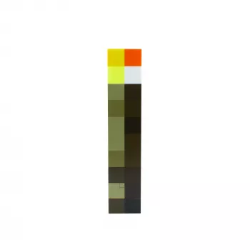 Lampada da tavolo Paladone Torch Light PP9202MCFV3 design Minecraft a batteria