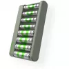 Caricabatterie GP E821 per batterie ricaricabili NiMH AA e AAA, modello E821