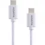 ADATA CACC-100PN-WH cavo USB USB 2.0 1 m USB C bianco