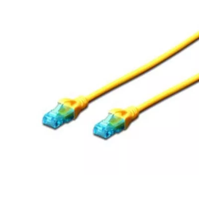 Digitus DK-1512-020/Y cavo patch Ethernet giallo