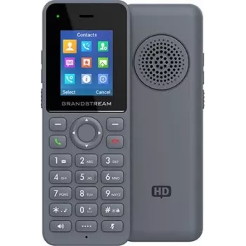 Telefono IP Grandstream DP725 cordless, grigio, display TFT 1,8