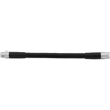 Asta microfonica a collo di cigno Omnitronic 47 cm con connessioni XLR-XLR