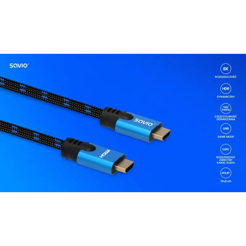 Cavo HDMI Savio CL-143 3 m