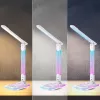 Lampada da tavolo Hawk HW-LAMP04 bianco LED orientabile, superficie bianca, testa e braccio orientabili
