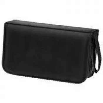Porta CD Hama in nylon 120, nero, 120 dischi