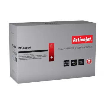 Tamburo ActiveJet DRL-E260N sostituto per Lexmark E260X22G, compatibile nero, 30000 pagine