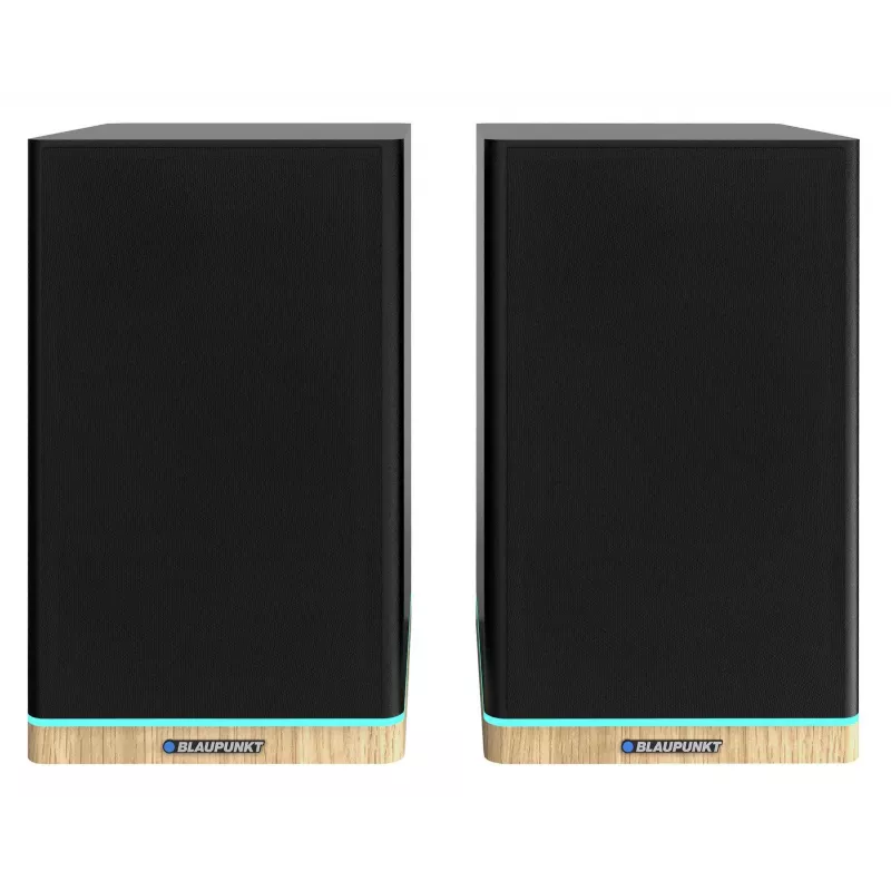 Blaupunkt BS60BK Casse da scaffale LED, Bluetooth, HDMI ARC, nero
