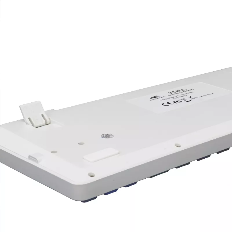 Baracuda Krill tastiera gaming a membrana bianca KRILL-W, US, USB