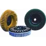 Disco spazzola a setole abrasive 3M K120 115×22 mm per la lavorazione delle superfici