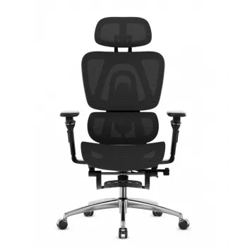 Sedia da ufficio mark adler Expert 7.9 nero – sedia girevole ergonomica, tessuto nero, modello MA-EXPERT 7.9 nero