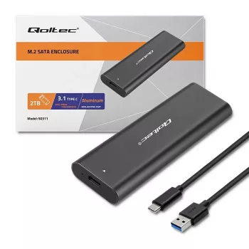 Case per dischi M.2 SATA SSD NGFF USB Type-C
