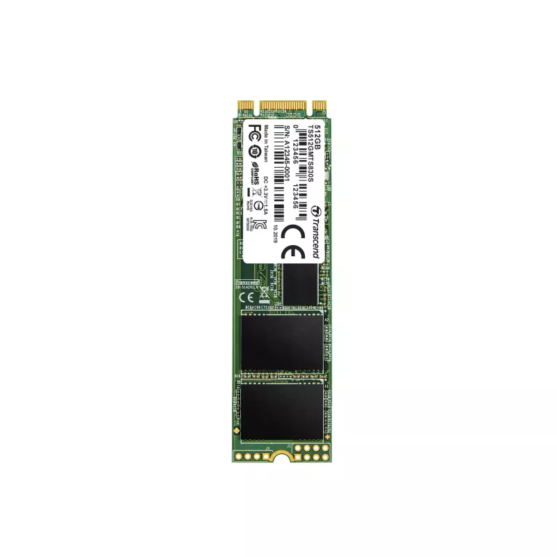 Unità SSD Transcend 512 GB M.2 6 Gbit/s TS512GMTS830S