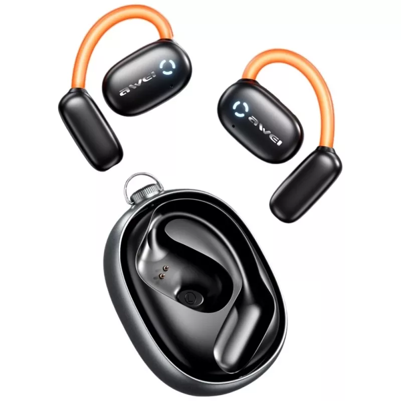 Cuffie Bluetooth 5.4 TZ13 ANC Spinner nere