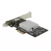 Scheda PCI Express x2 DeLOCK AQC113CS 10 Gigabit LAN RJ45