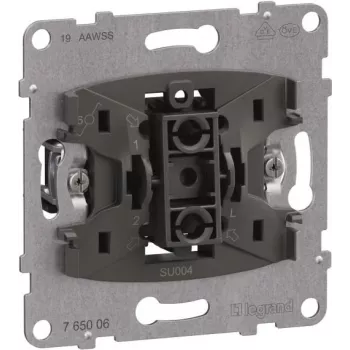 Legrand SEANO inserto 765006 deviatore 10AX morsetti push-in (765006)
