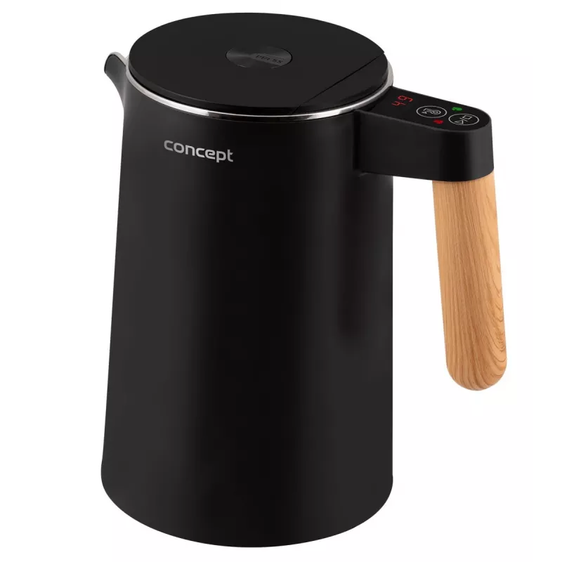 Bollitore a doppia parete 1,5 L Concept nero RK 3301
