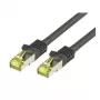 Cavo di rete M-Cab CAT7 S-FTP PIMF RJ-45 3m nero