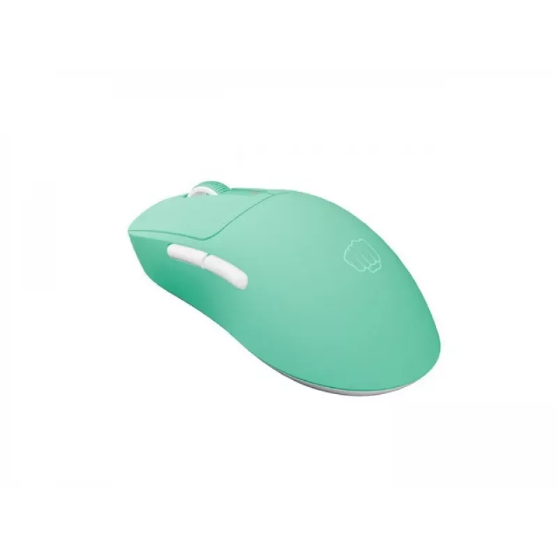 Mouse wireless Fury Tanto T4 verde menta — DPI regolabili, ricevitore USB, design ergonomico