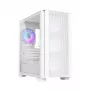 Montech AIR 100 ARGB tower MICRO-ATX con quattro ventole ARGB preinstallate, design ultra-minimalista, pannello frontale in mesh fine, elevato flusso d'aria, lato unico