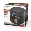 Adler AD 6318 friggitrice ad aria, 8 l, 2500 W, display LCD, 9 programmi, nera
