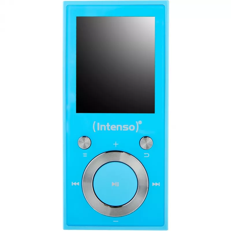 Lettore MP3 INTENSO Video Scooter BT — 16 GB, display LCD, compatibile microSD, blu