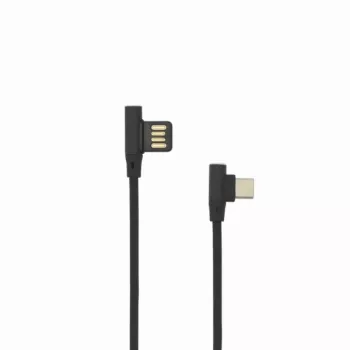 Sbox USB-C-90-B USB->Type C 90 M/M 1,5 m nero