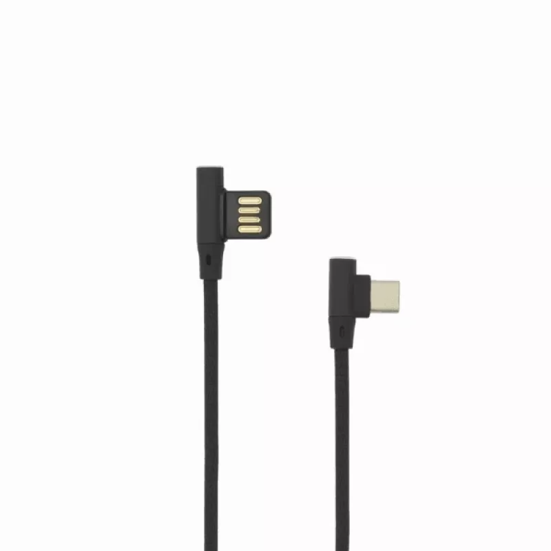 Sbox USB-C-90-B USB->Type C 90 M/M 1,5 m nero