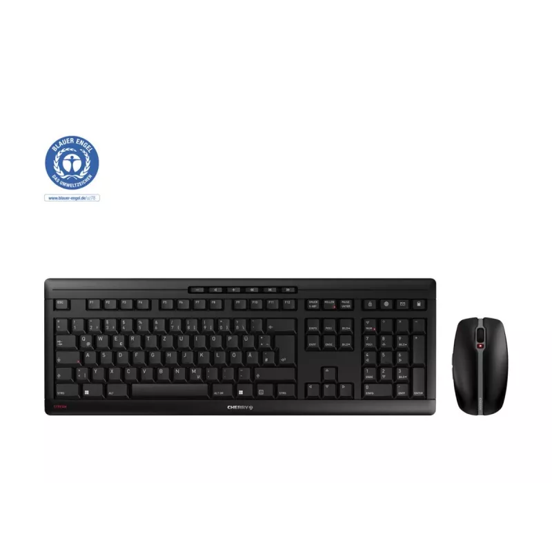 Set tastiera e mouse wireless CHERRY Stream Desktop JD-8500DE-2