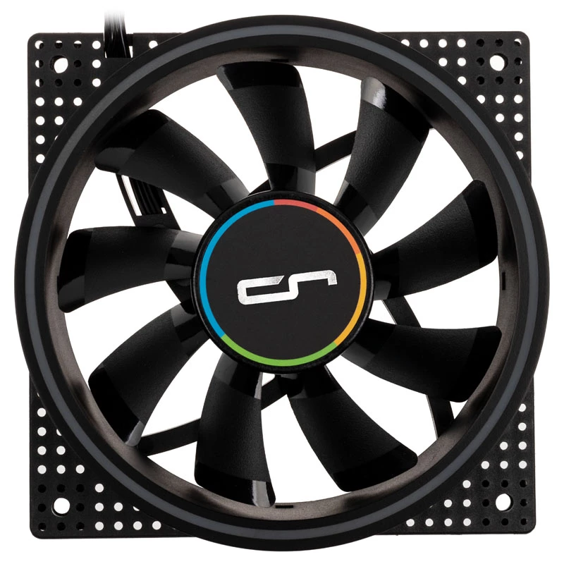 Cryorig Crona S CR-XRS3 PWM ARGB ventola per case (3 pz.), 120 mm, nera