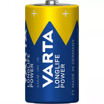 Batteria Varta alcalina Baby C 04914 121 111 — batteria alcalina formato C, cella singola