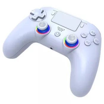 Gamepad Subsonic PS5 Wireless LED Controller bianco D-pad Home Options Share