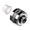 Connettore Alphacool Eiszapfen Pro per tubo rigido 16 mm raccordo G1/4, confezione da 6 - cromato
