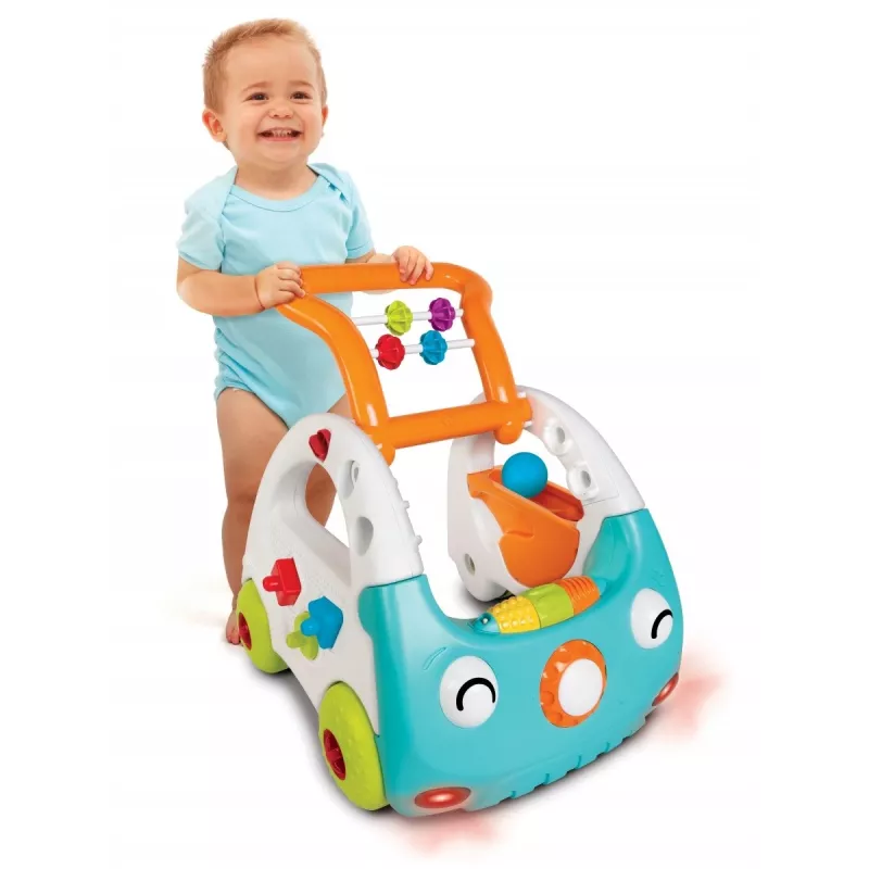 Macchinina sensoriale push 3 in 1