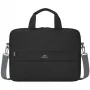 Borsa per laptop Rivacase Prater 14 pollici nero 7522 – adatta per laptop da 14 pollici, custodia protettiva sottile