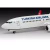 Modellino aereo in plastica REVELL Boeing 737-800 Turkish Air scala 1:144