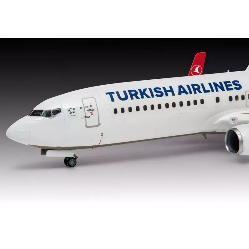 Modellino aereo in plastica REVELL Boeing 737-800 Turkish Air scala 1:144