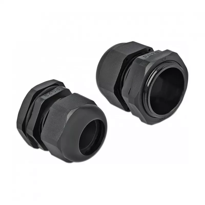 Pressacavo DeLOCK 60226 nero plastica 10 pz.