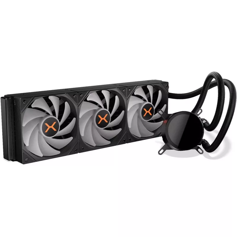 KRUX HydroX 360 ARGB dissipatore a liquido AIO, 360 mm, nero