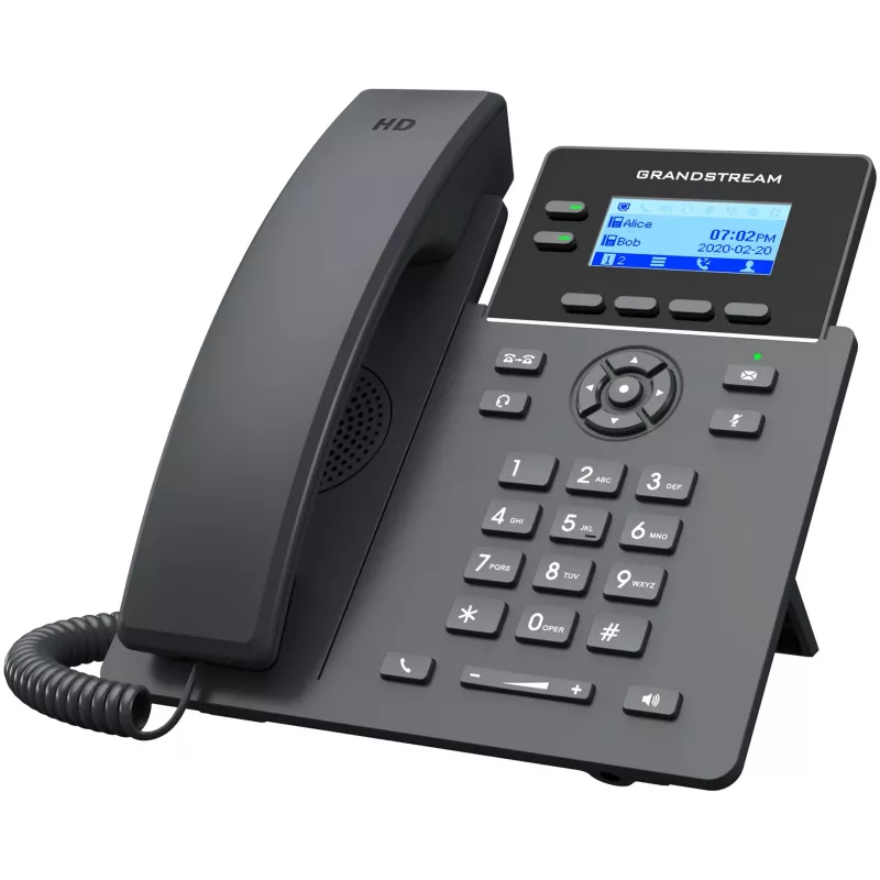 Telefono IP Grandstream GRP2602P nero