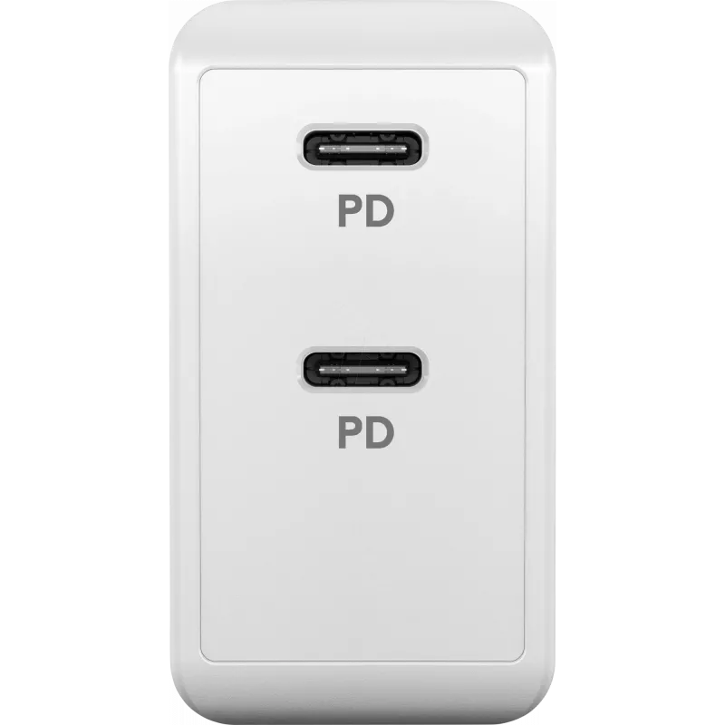Goobay 61758 caricabatterie per dispositivi mobili bianco per interni (61758)