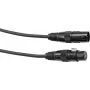 Cavo DMX EUROLITE XLR 5 poli, 1 m, nero